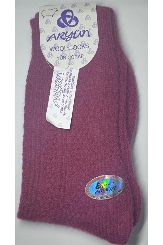 Kadın Yün Çorap 6lı