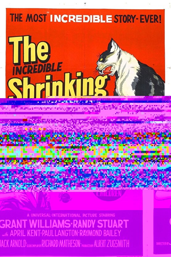 The Incredible Shrinking Man (1957) 1 AFİŞ - POSTER ( FOLYO ) - AFİŞ - POSTER-7276