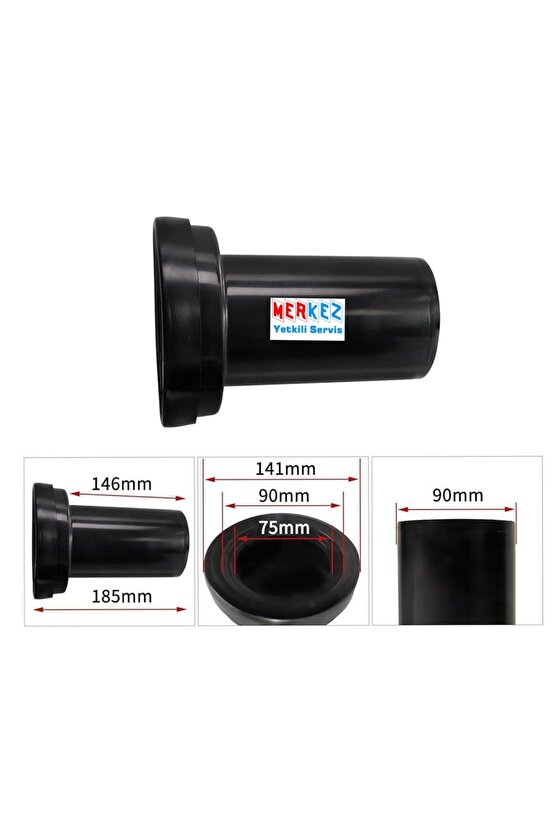 SEREL Gömme Rezervuar Asma Klozet Arası Temiz Su ve Pis Su Bağlantı Boruları