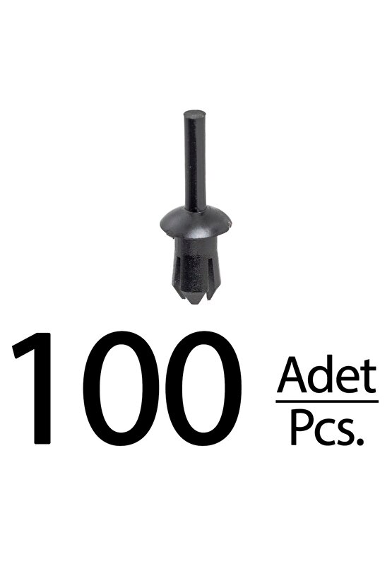 Mercedes A Class W168 B Class W242 W246 Audi için Tampon Bağlantı Klips - 100 Adet