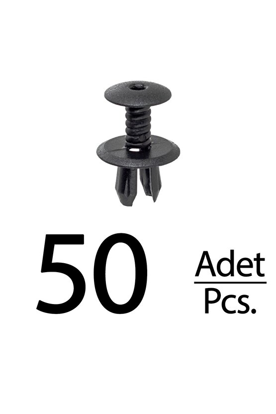 Volkswagen Bora,Caddy II,Caddy III,Eos,Jetta için Bagaj Döşeme Paneli Klips-50 Adet