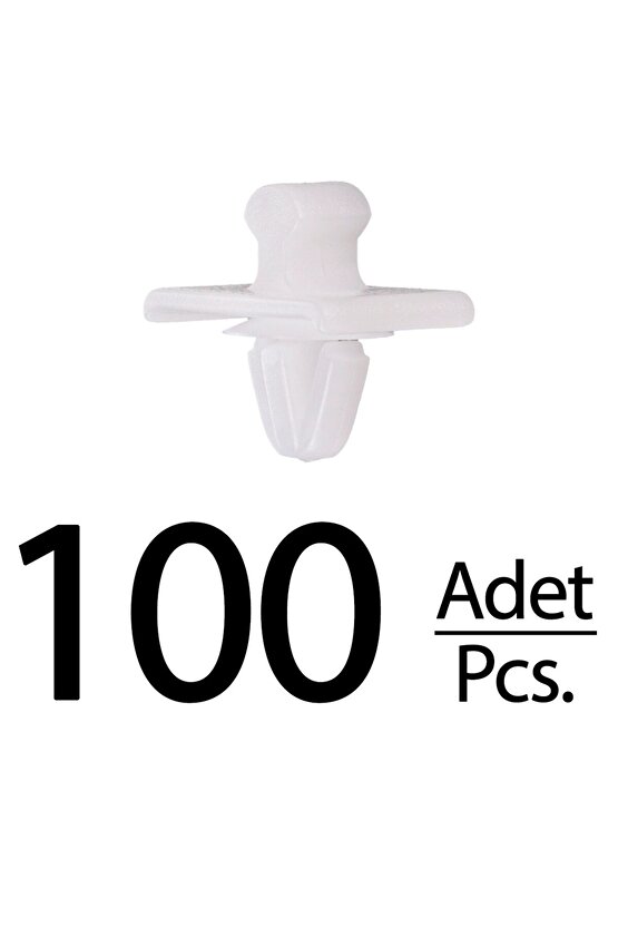 Mercedes W201 190 190D 190E için Kaplama Klips - 100 Adet