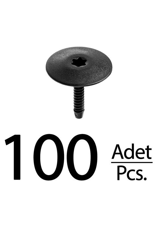 BMW 3 Serisi için Yan Eşik Kaplama Klips - 100 Adet