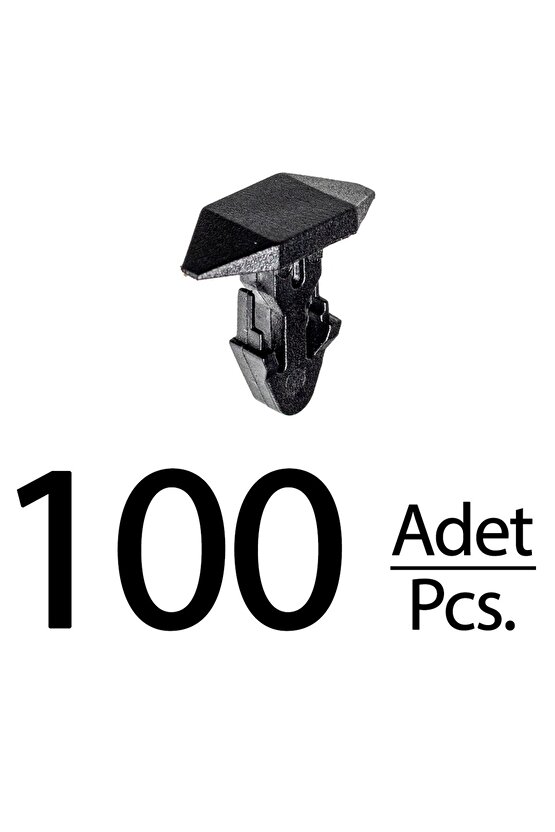 Integra Honda Civic del Sol CR-V için Kaput Fitil Klips - 100 Adet