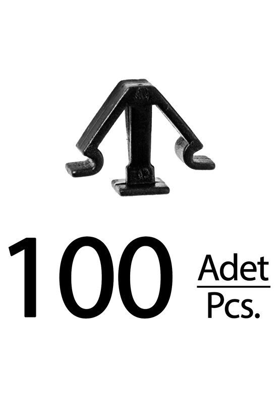 Volkswagen Seat Skoda için Tavan Döşeme Klips - 100 Adet