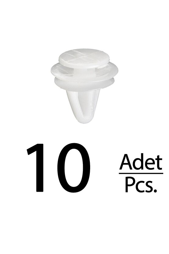 Honda Civic Insight Odyssey Accord CR-V için Kapı Döşeme Klips - 10 Adet