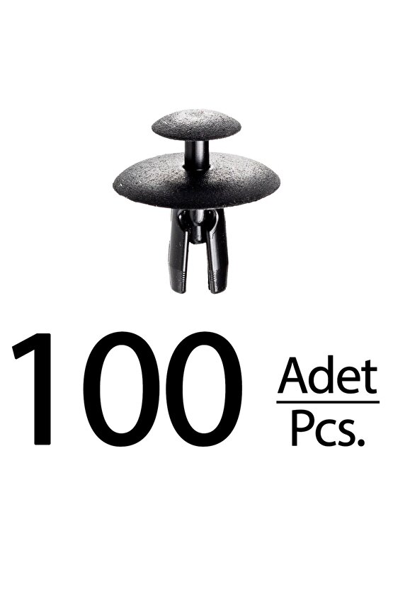 Peugeot Citroen Fiat için Davlumbaz Klips - 100 Adet