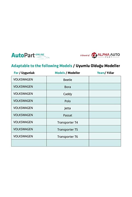 VW Beetle Bora Caddy Polo Jetta Passat T4 T5 T6 için Döşeme Klips Koyu Gri - 1 Adet