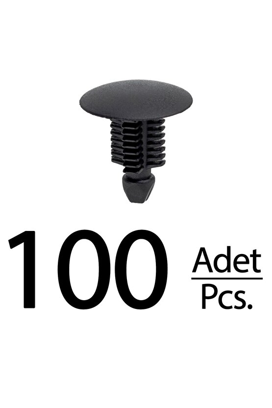 Fiat Ducato Peugeot Boxer Citroen Jumper için Universal Bağlantı Klips - 100 Adet