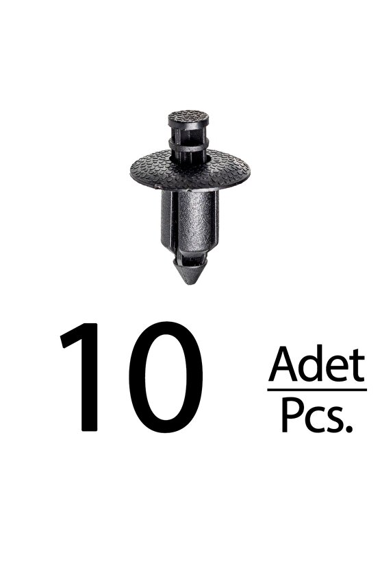 Volvo Honda Accord Civic CR-V için Kapı Döşeme Klips - 10 Adet