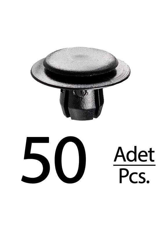 Mercedes Mercedes W140 R129 W124 W123 W116 Peugeot için Döşeme Paneli Klipsi - 50 Adet