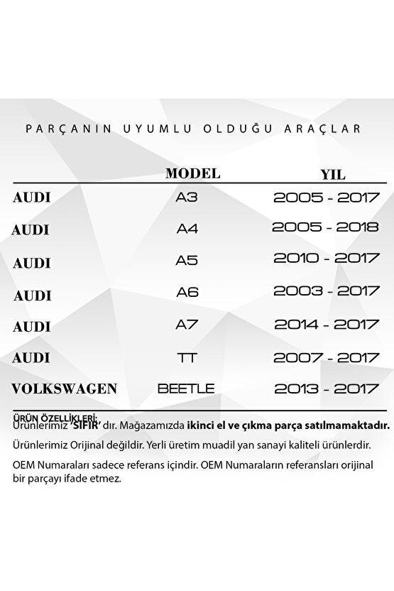 Vw Golf,jetta,passat,skoda Kodiaq Için Bijon Civatası