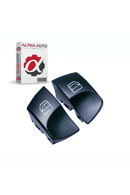 Volkswagen Crafter Için Ön Sol Cam Açma Düğme Kapağı (2li Set)