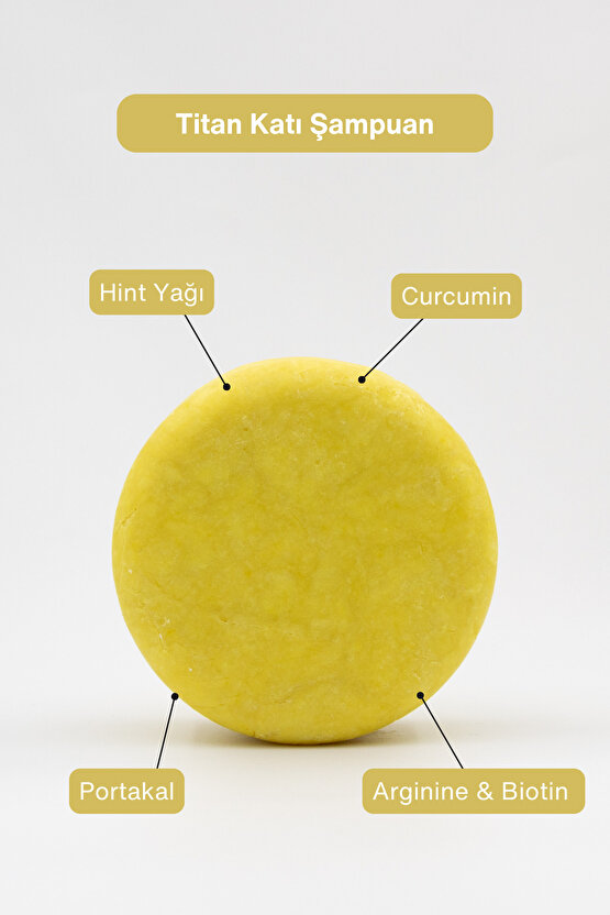 Titan Katı Şampuan Kuru, Yıpranmış Ve Dökülen Saçlar 105 G