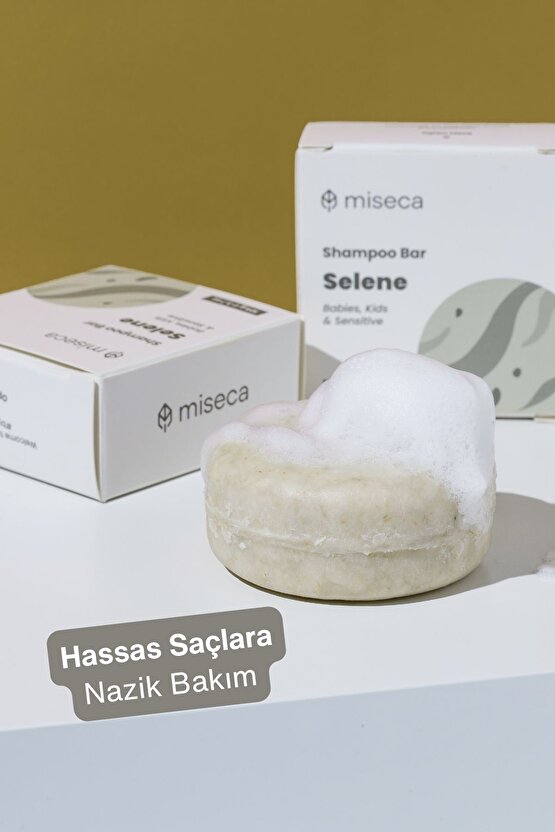 Selene Hassas Ciltler Ve Çocuklar Yatıştırıcı Katı Şampuan 105 G