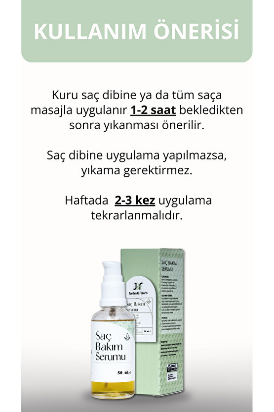 JdF Aromaterapi Saç Bakım Serumu 50 mL