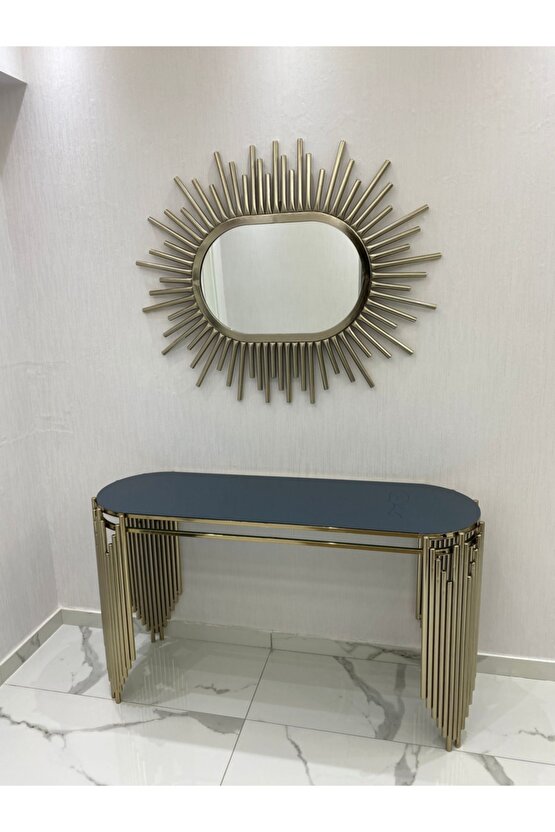 Piyano Model Lüx Gümüş Dresuar Takımı