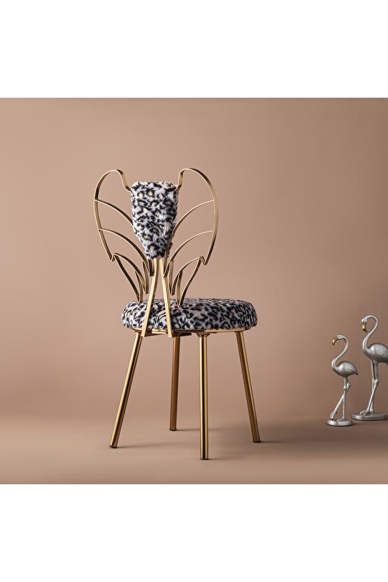 Gold Melek Melek Sandalye Angel Sandalye Makyaj Sandalyesi