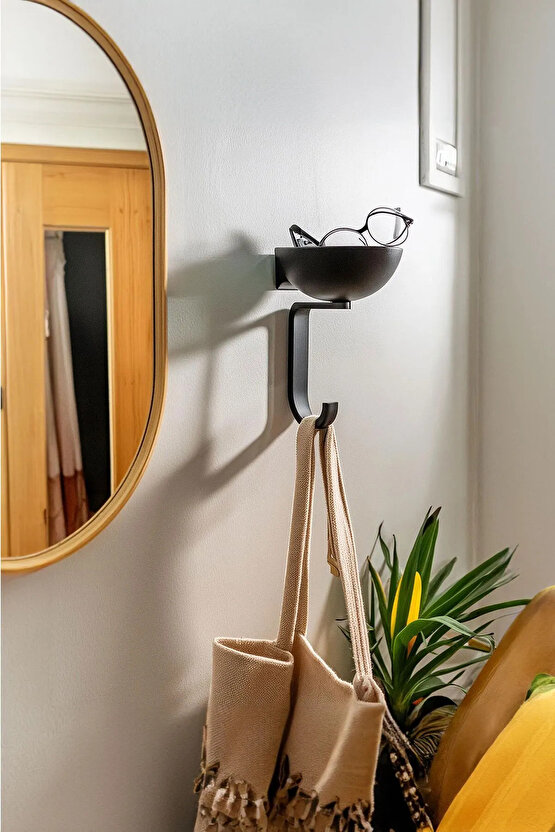 The Case Anahtarlıklı Metal Askılık-siyah