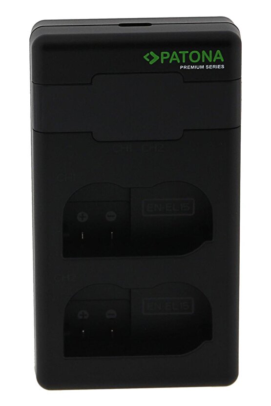 Premium Twin Performance Pd Şarj Aleti PD20W Adaptör Ile Nikon EN-EL15 Serisi Için