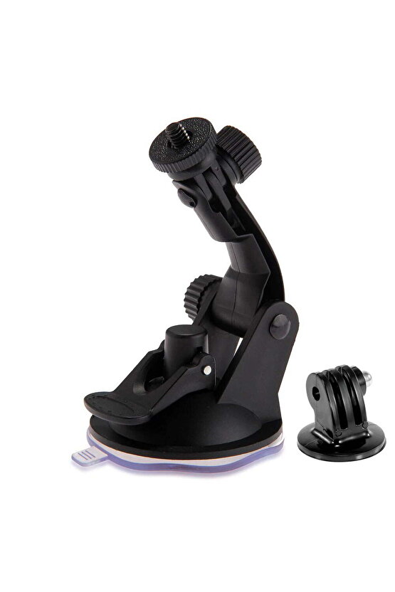 Gopro Aksiyon Kamera Araç Içi Vantuz Bağlantı Adaptörü Vidalı