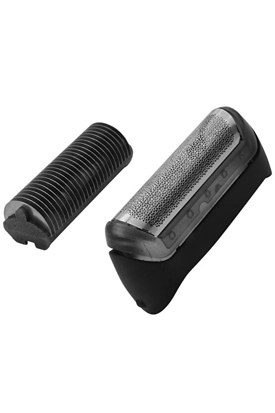 Braun Cruzer 1,2,3,4,5,6 Tıraş Makinesi Uyumlu 10B-20S Elek ve Bıçak Başlık Siyah Renk