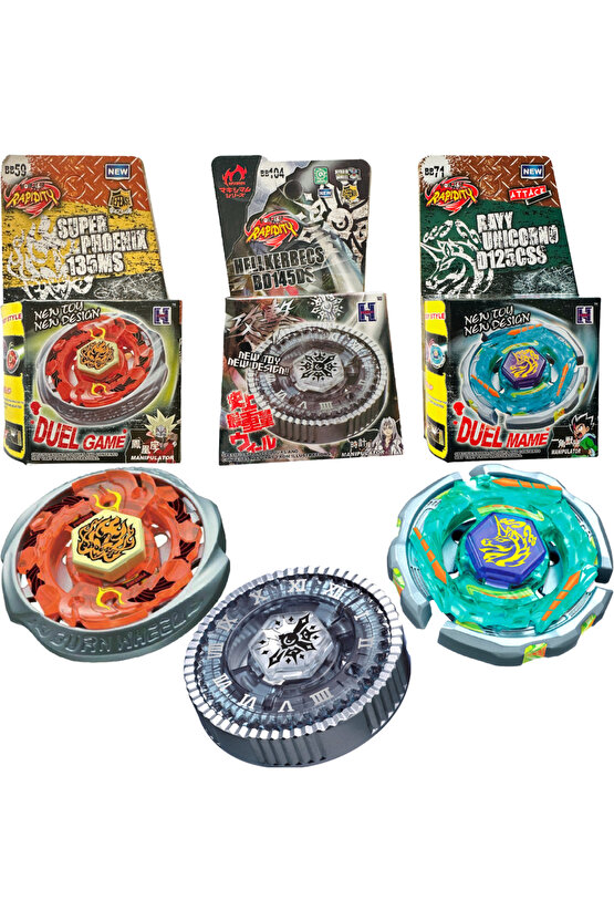 Metal Fusion bb-104 bb-71 bb-59 fırlatıcısız (ETCI3)