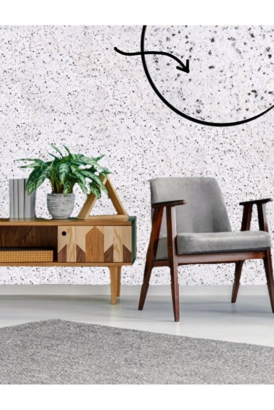 Organik Ipek Sıva - Dekoratif Yalıtım Sıvası - Izo-043-YR - 2 m2 - Ses  Isı  Nem Yalıtımı