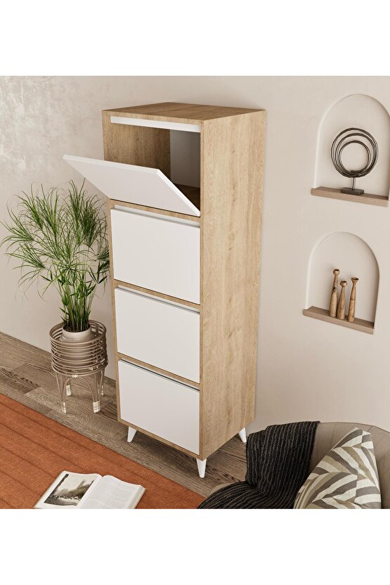 Bely Çok Amaçlı Dolap ve Ekmek Dolabı Safirmeşe