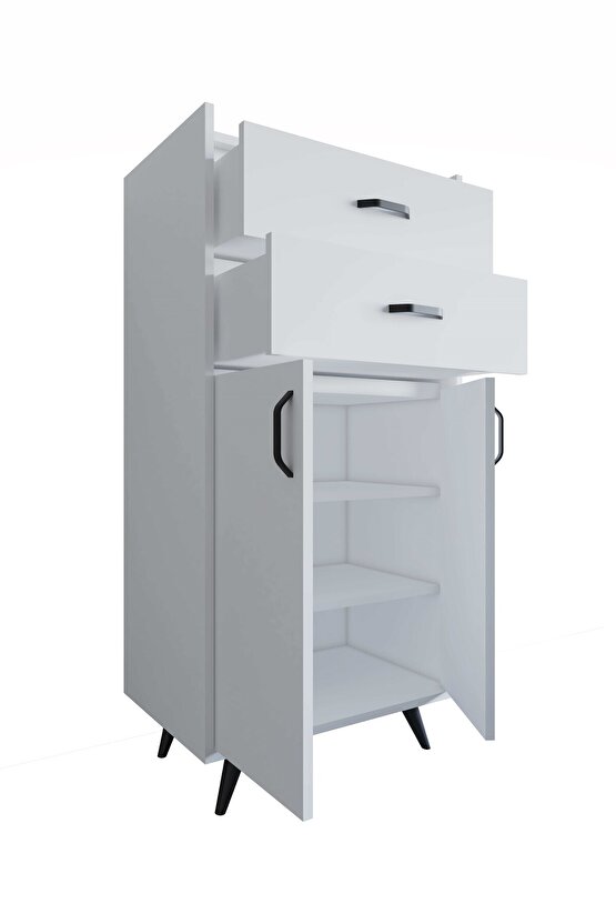 Seren Çok Amaçlı Dolap Beyaz