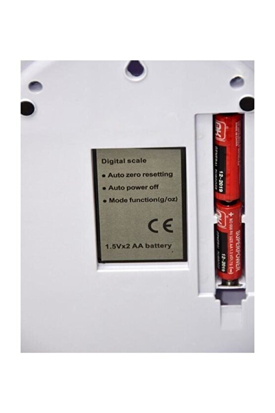 Dijital Hassas Mutfak Tartısı - Mutfak Terazisi-hassas Ölçüm 10 Kg