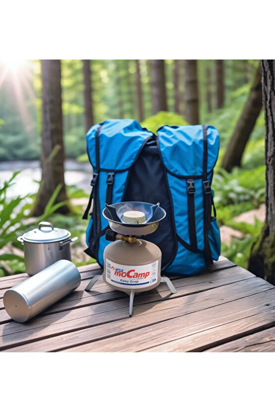 Mocamp Kamp Ocağı 2025 Model, 1 Tüp Gaz Hediyeli - Kırmızı