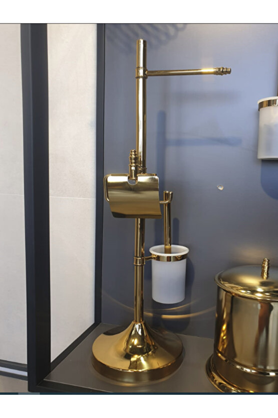 BELİNZA DELTA ALTIN AYAKLI SET 58021-A