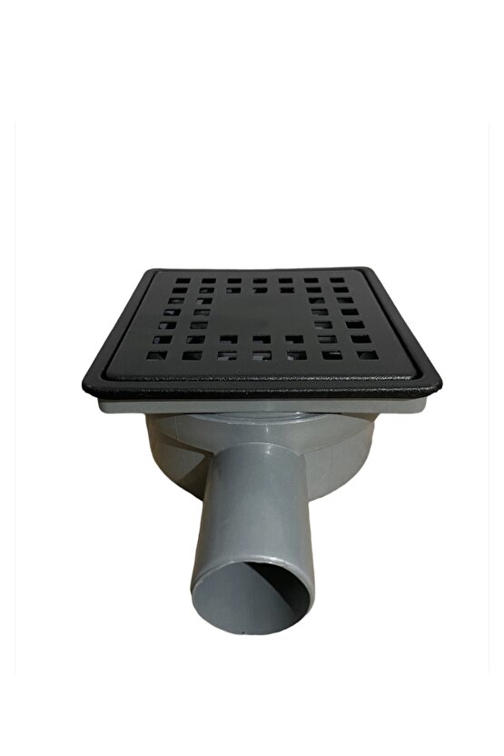 Siyah Q32 Yan Çıkış 10X10 Çelik Çerçeve Süzgeç(Kötü Kokulara Son)