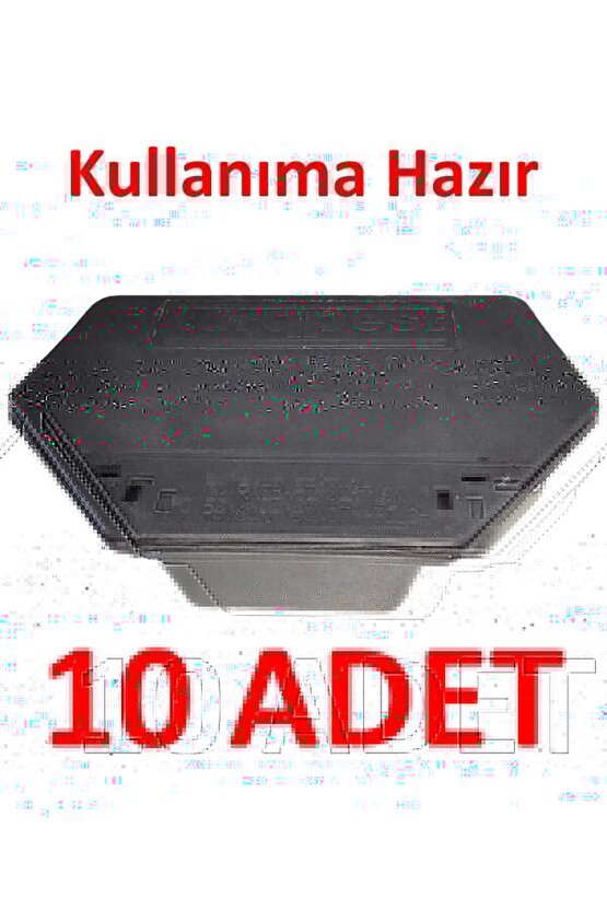 10 Adet Kullanıma Hazır Zehiri Içinde Fare Istasyonu Fare Kutusu Fare Kapanı