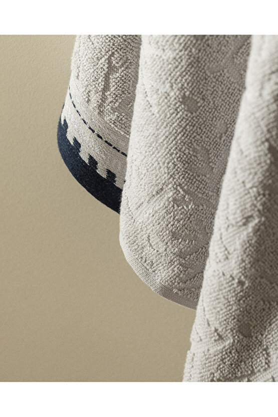 Perle %100 Pamuk Banyo Havlusu - Gri