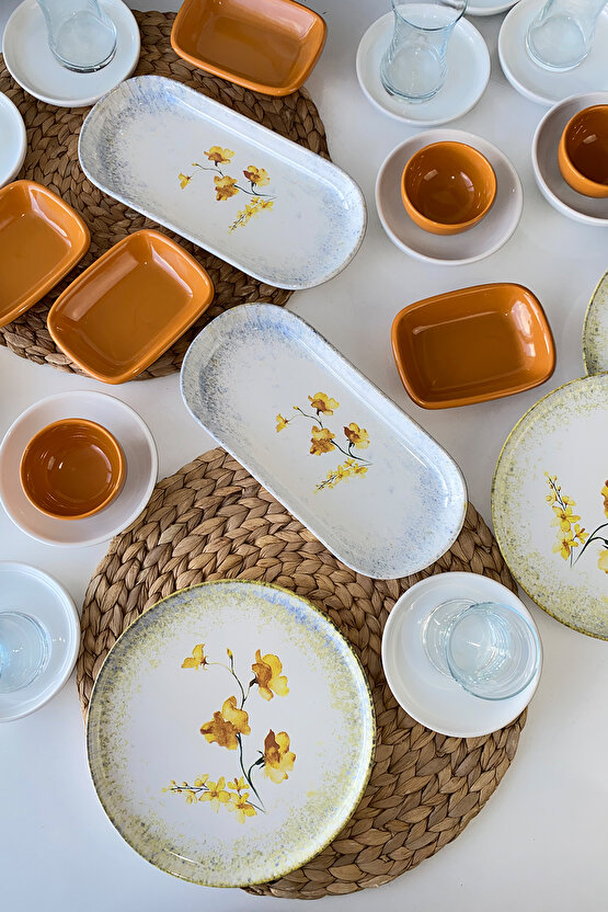 Hercai 48 Parça 12 Kişilik Kahvaltı Takımı