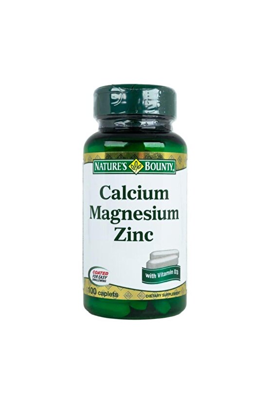 Calcium Magnesium Zinc 100 Tablet
