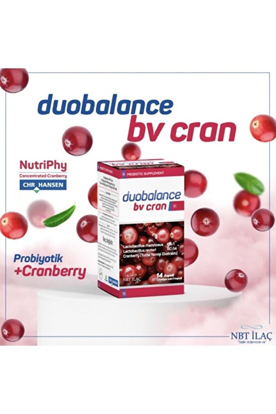 Nbt Life Bv Cran Cranberry Içeren Takviye Edici Gıda 14 Kapsül