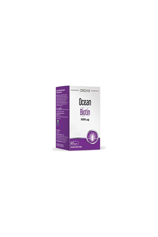 Biotin 5000 Mcg 60 Kapsül