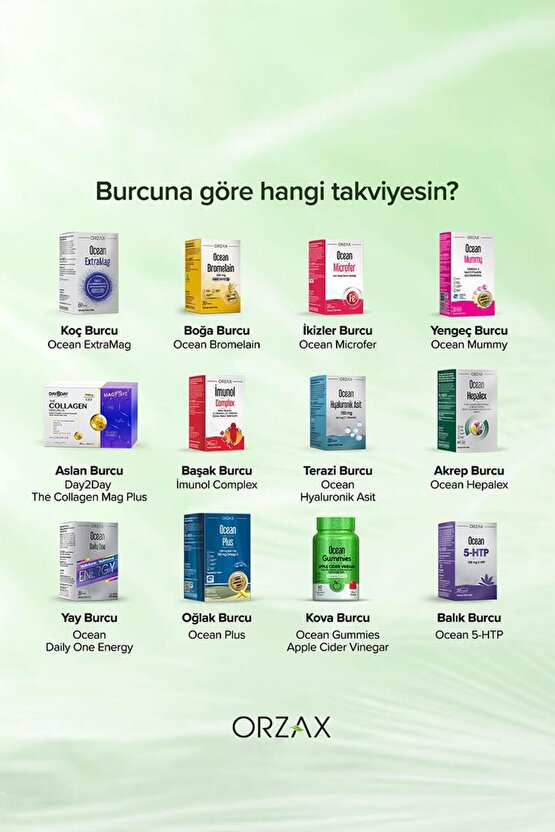 Ocean Biotin Takviye Edici Gıda 60 Kapsül