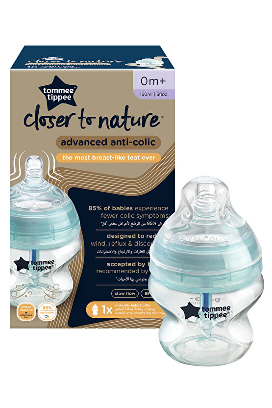 Tomme Tippee 150 ml 0m Anticolic Biberon