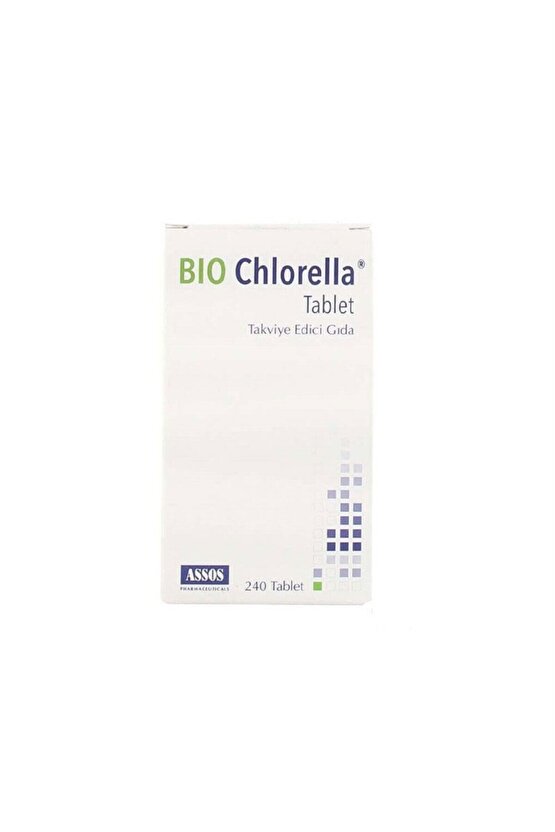 Bio Chlorella Takviye Edici Gıda 240 Tablet