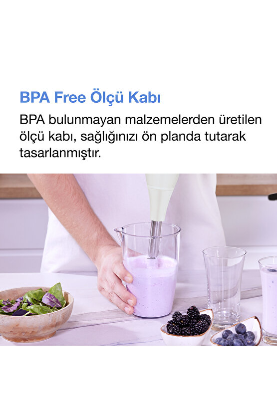 Stor Blender Seti Cream