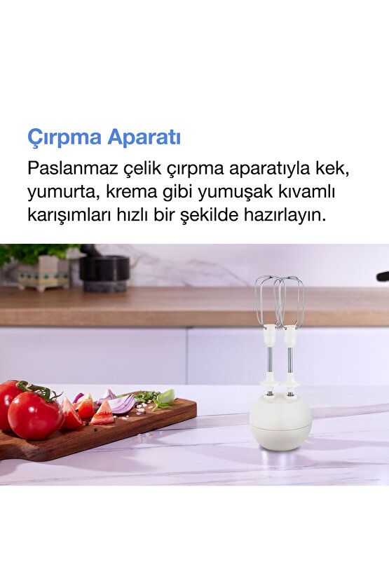 Stor Blender Seti Cream