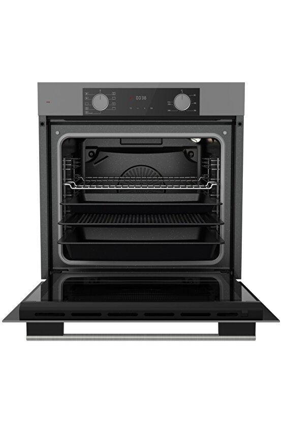 Fryart Cs Serisi Gri Ankastre Cam Set (D065 + CS208 + XE63CPR)