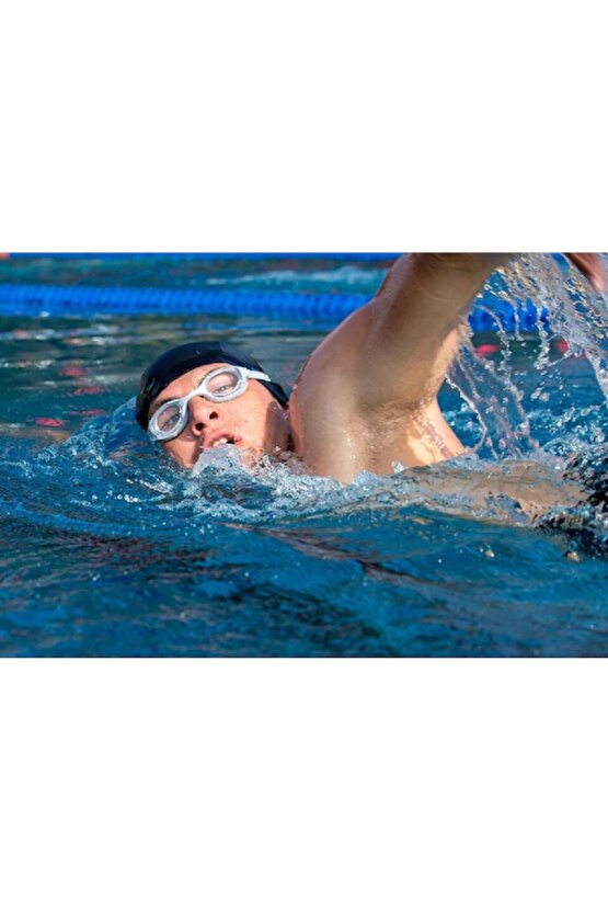 Yüzücü Gözlüğü Buğu Yapmaz Ayarlanabilir - Gri