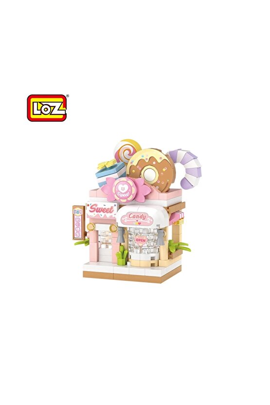 150 Parça LOZ Blok Oyuncak Mini Şeker Dükkanı Candy Sop