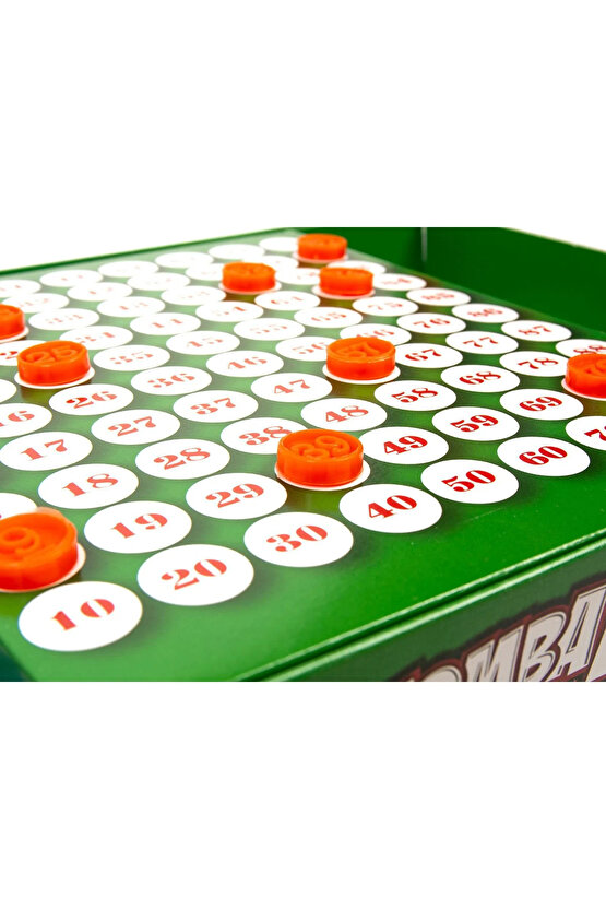 Lüks Tombala Seti Yılbaşı ve Diğer Günlerde 2-16 Oyuncu ile Oynanbilen Tombala Kadraj Yatay