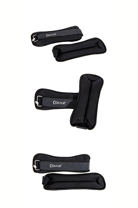 Neopren 2kg 1kgx2 Adet El Ve Ayak Ağırlığı Fitness Kardiyo Koşu Fizik Tedavi